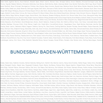 Titelseite der Broschüre mit dem Text Bundesbau Baden-Württemberg